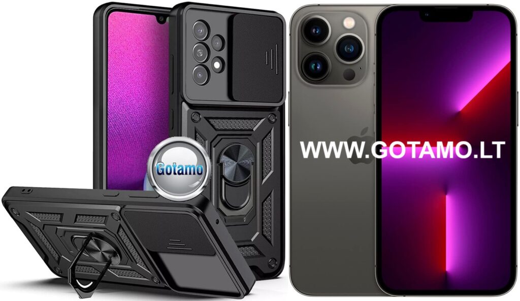 B ultra deklas sarvai Apple iPhone 13 pro max juodos
