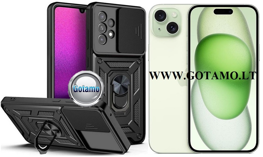 B ultra deklas sarvai Apple iPhone 15 plus juodos