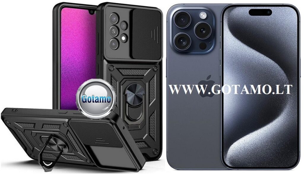 B ultra deklas sarvai Apple iPhone 15 pro juodos