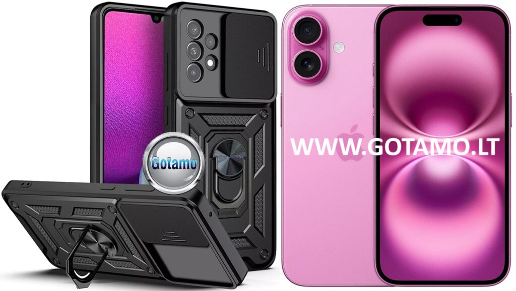 B ultra deklas sarvai Apple iPhone 16 juodos