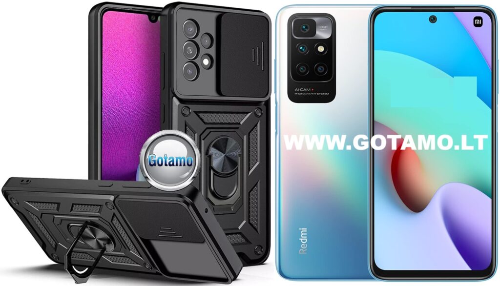 B-Ultra dėklas nugarėlė šarvai Xiaomi Redmi 10, Xiaomi Redmi Note 11 4G telefonams