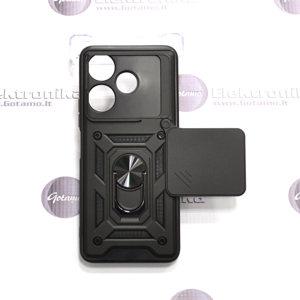 B-Ultra dėklas nugarėlė šarvai Xiaomi Redmi 13, Xiaomi Redmi 13 5G telefonams juodos spalvos 3 B-Ultra dėklas nugarėlė šarvai Xiaomi Redmi 13, Xiaomi Redmi 13 5G telefonams juodos spalvos - Image 3