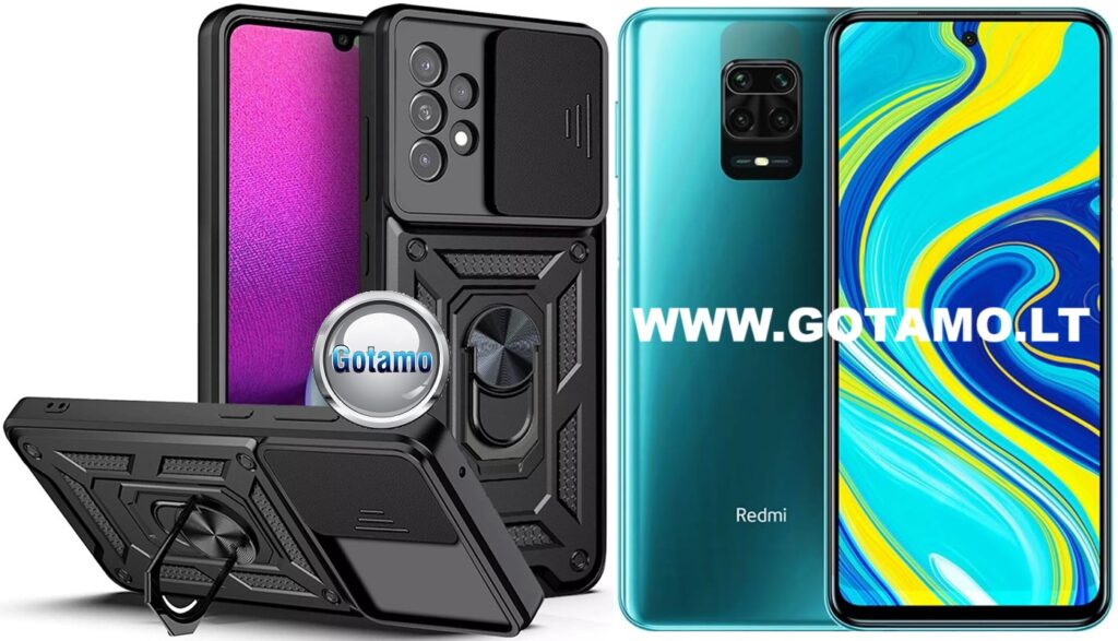 B-Ultra dėklas nugarėlė šarvai Xiaomi Redmi Note 9S, Xiaomi Redmi Note 9 Pro telefonams