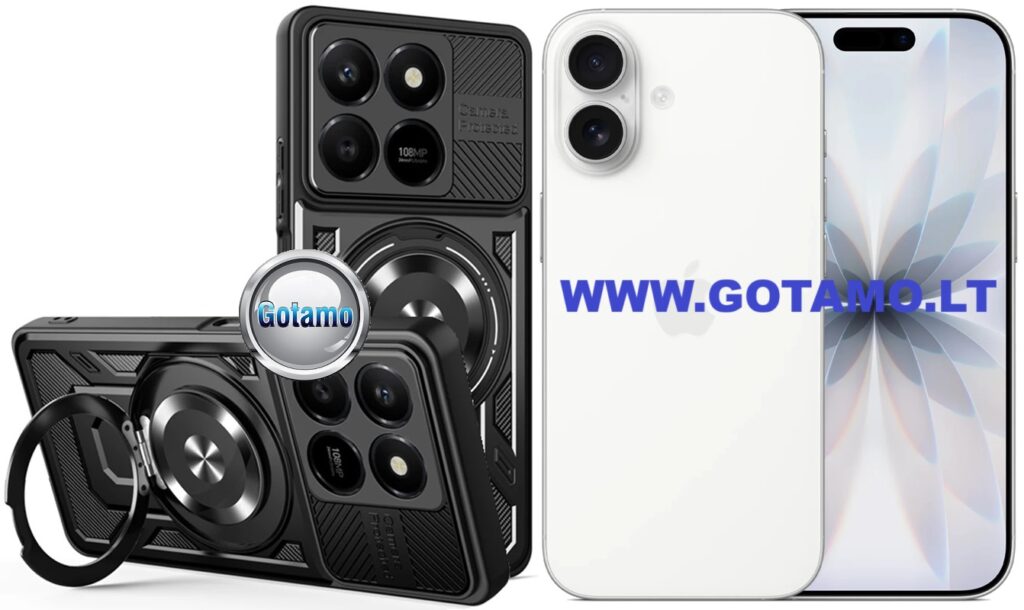 B ultra magsafe deklas sarvai Apple iPhone 17 juodos
