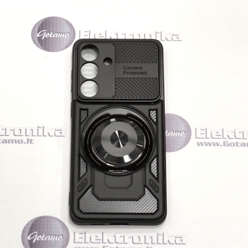B-Ultra MagSafe dėklas nugarėlė šarvai Samsung Galaxy S26 Plus – juodos spalvos 3 B-Ultra MagSafe dėklas Samsung Galaxy S26 Plus – nuotrauka 3