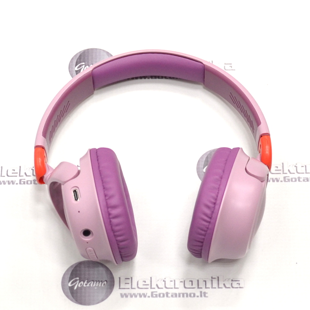 Bluetooth ausinės Hoco Stereo Comfortable W43 (violetinės) 3 Bluetooth ausinės Hoco W43 sulankstomos