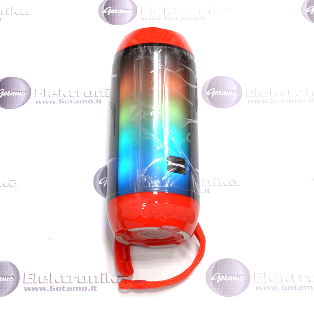 Bluetooth garsiakalbis kolonėlė Borofone True Wireless Stereo FM raudonos spalvos 2 Borofone True Wireless Stereo FM raudonos spalvos kolonėlė 2