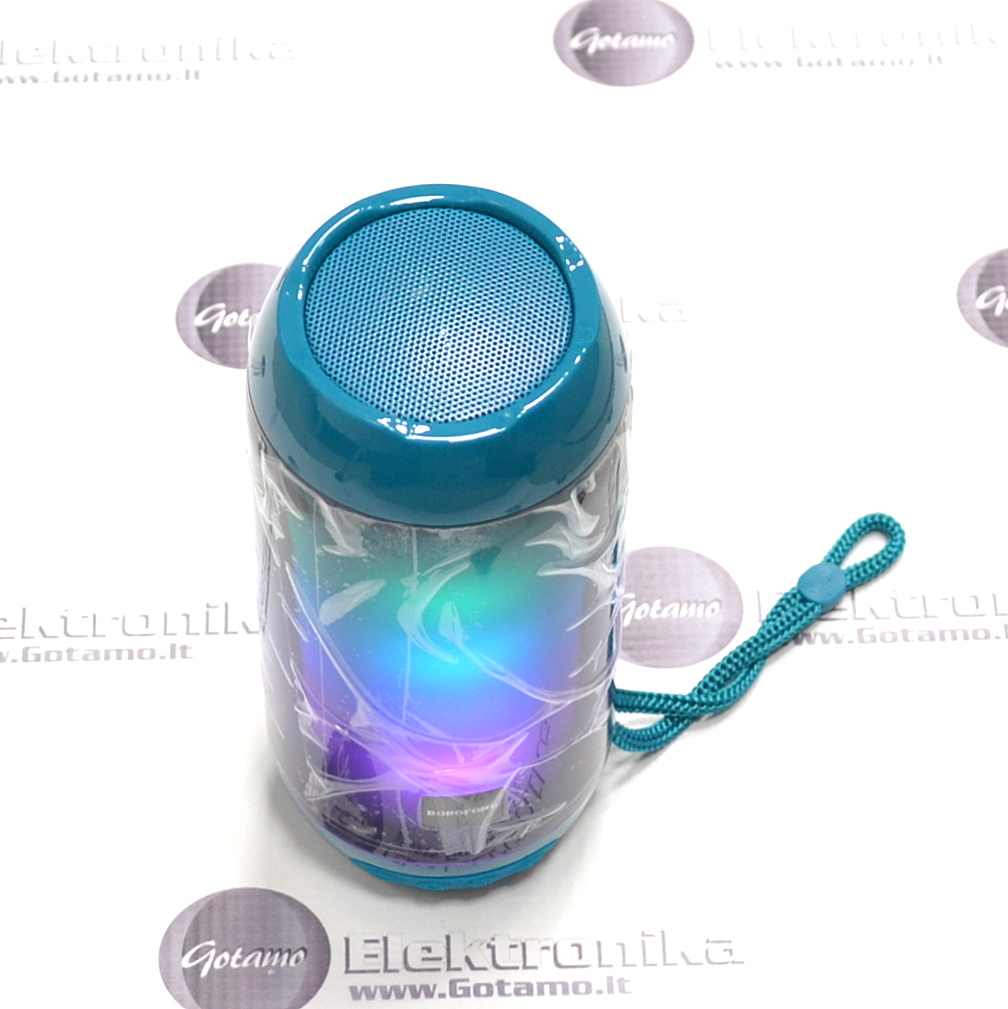 Bluetooth garsiakalbis kolonėlė Borofone True Wireless Stereo FM turkio spalvos 3 Borofone True Wireless Stereo FM turkio spalvos kolonėlė 3
