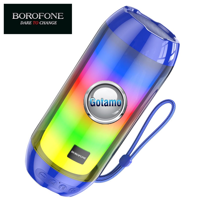 Bluetooth garsiakalbis kolonėlė Borofone True Wireless Stereo FM turkio spalvos 6 Borofone True Wireless Stereo FM turkio spalvos kolonėlė 6