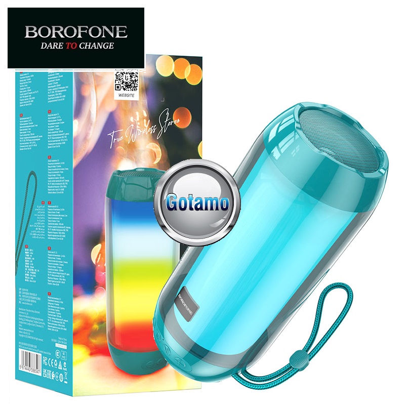 Borofone True Wireless Stereo FM turkio spalvos kolonėlė 1