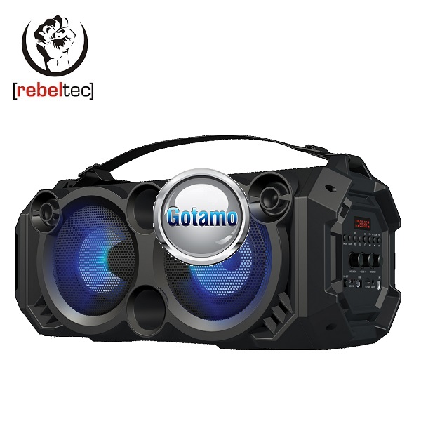 Bluetooth garsiakalbis kolonėlė RebelTec SoundBOX 460 juodos spalvos 8 RebelTec SoundBOX 460 juodos spalvos garsiakalbis 8
