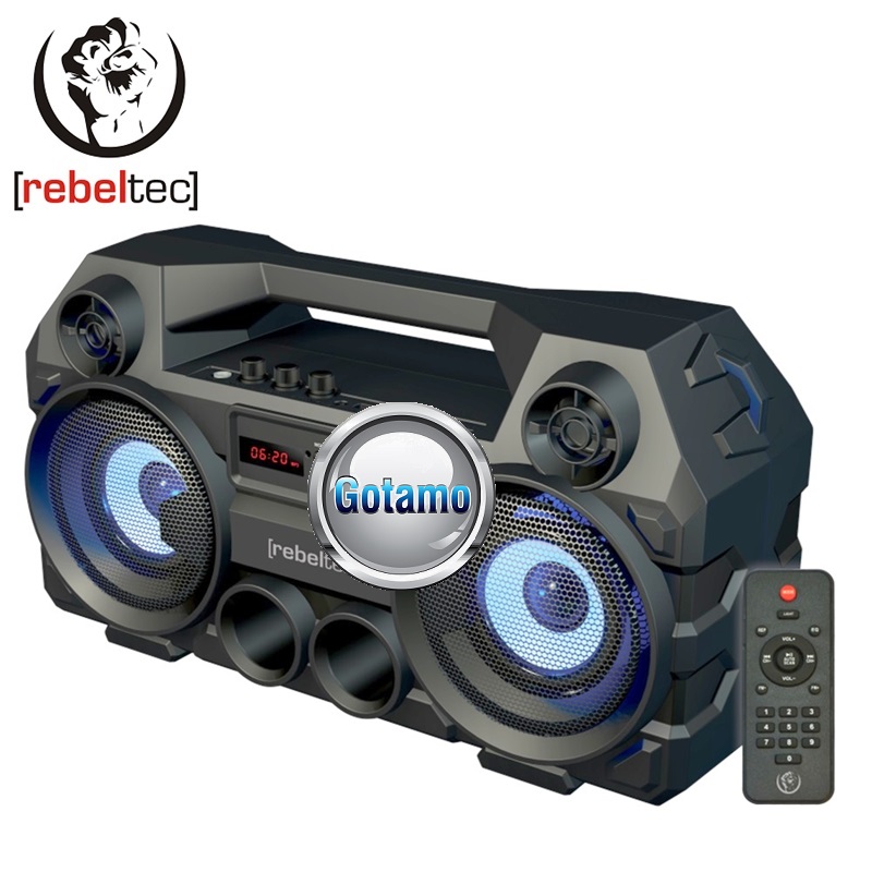 RebelTec SoundBOX 465 juodos spalvos garsiakalbis 1