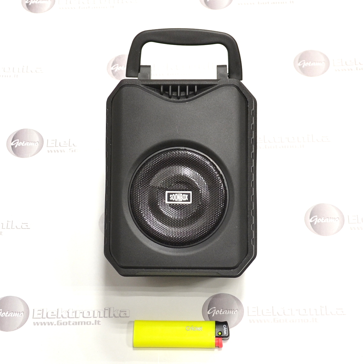 Bluetooth garsiakalbis kolonėlė SoonBox 3.0 Bass juodos spalvos 3 SoonBox 3.0 Bass juodos spalvos garsiakalbis 3