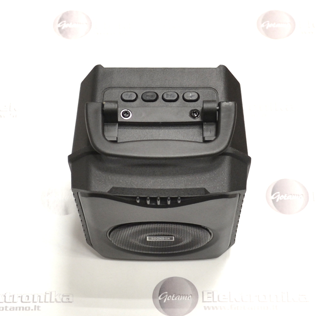 Bluetooth garsiakalbis kolonėlė SoonBox 3.0 Bass juodos spalvos 5 SoonBox 3.0 Bass juodos spalvos garsiakalbis 5
