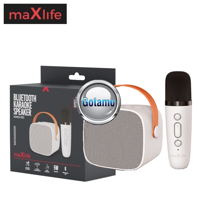 Bluetooth kolonėlė su karaoke maXlife garsiakalbis 1