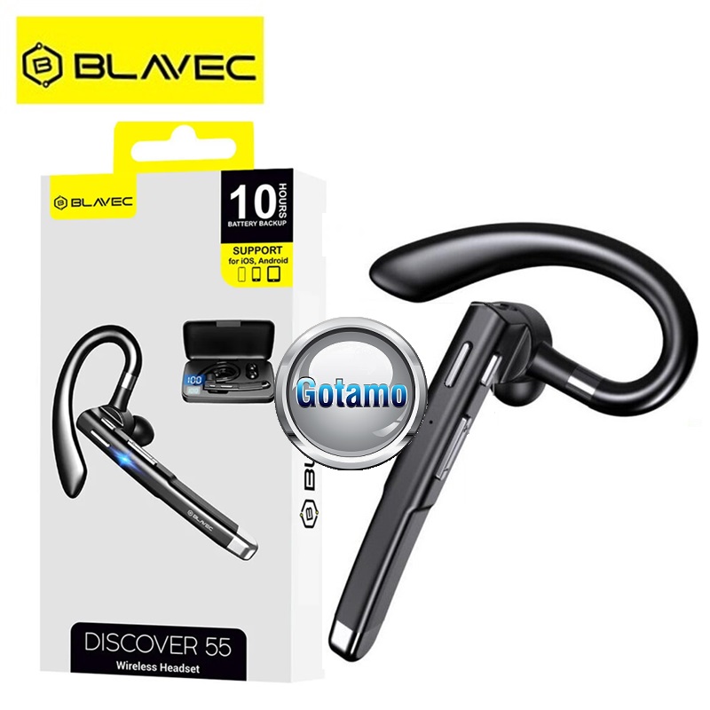 Bluetooth laisvų rankų įranga Blavec su ilgu mikrofonu