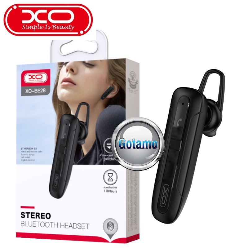 Bluetooth laisvų rankų įranga XO BE28 juoda