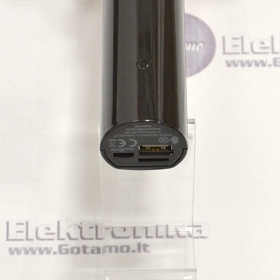 Bluetooth mikrofonas su garsiakalbiu MaxLife MX-100 Animal juodas 3 Bluetooth mikrofonas su garsiakalbiu MaxLife 3
