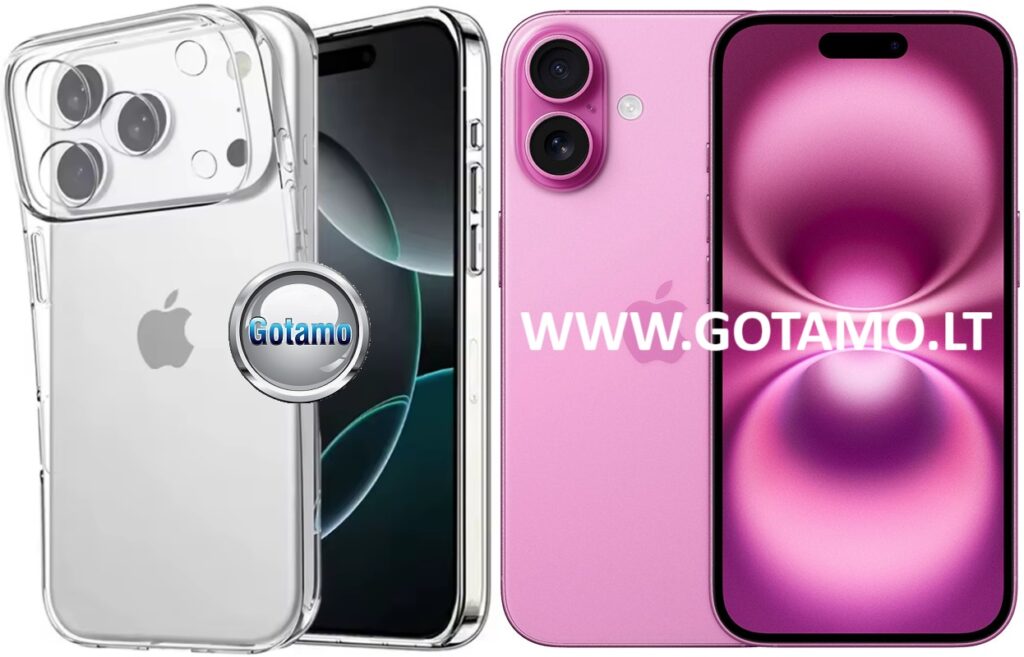 C clear plus skaidri Apple iPhone 16