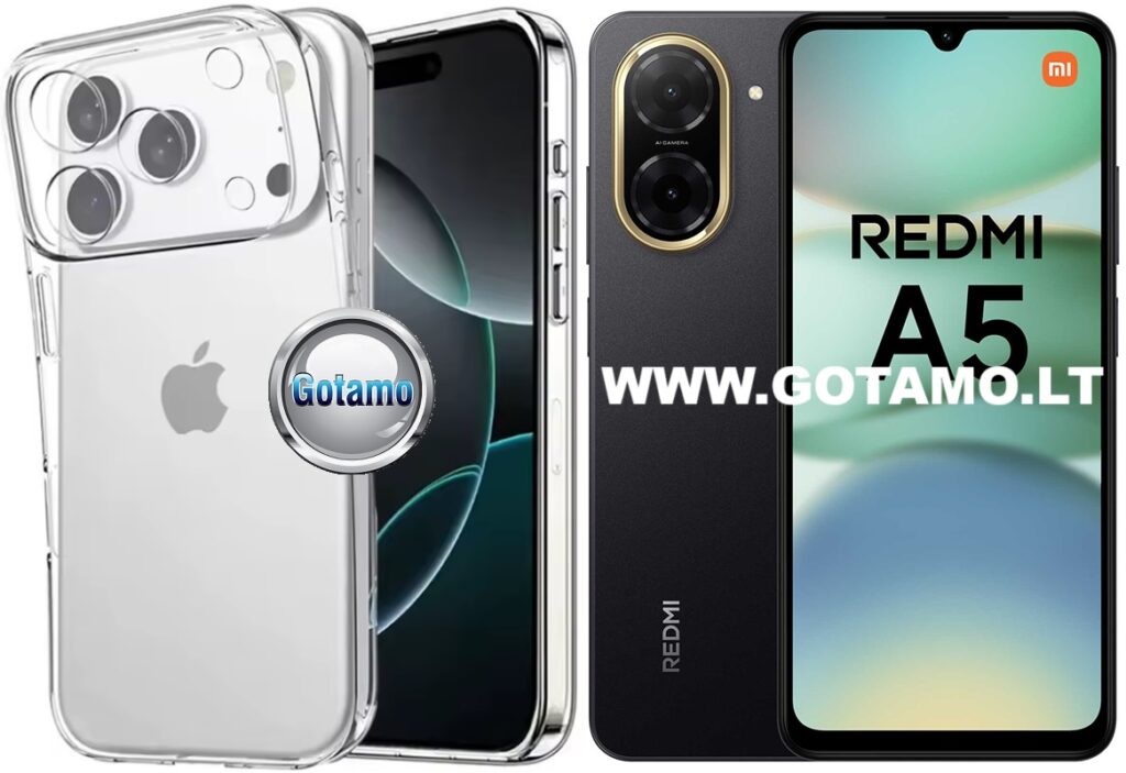 C-Clear Plus skaidri nugarėlė Xiaomi Redmi A5 4G / Poco C71 telefonams
