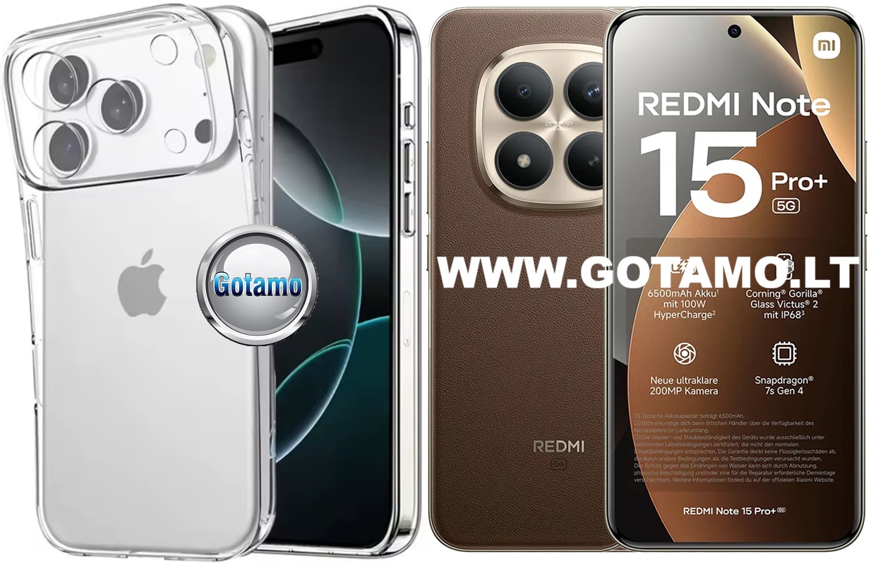 C-Clear Plus skaidri nugarėlė Xiaomi Redmi Note 15 Pro Plus 5G / Poco M8 Pro 5G 1 C-Clear Plus skaidri nugarėlė Xiaomi Redmi Note 15 Pro Plus 5G / Poco M8 Pro 5G