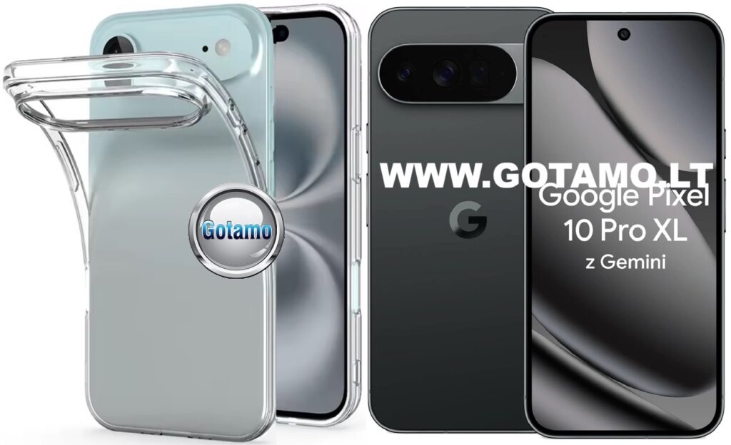 C-Clear skaidri nugarėlė Google Pixel 10 Pro XL