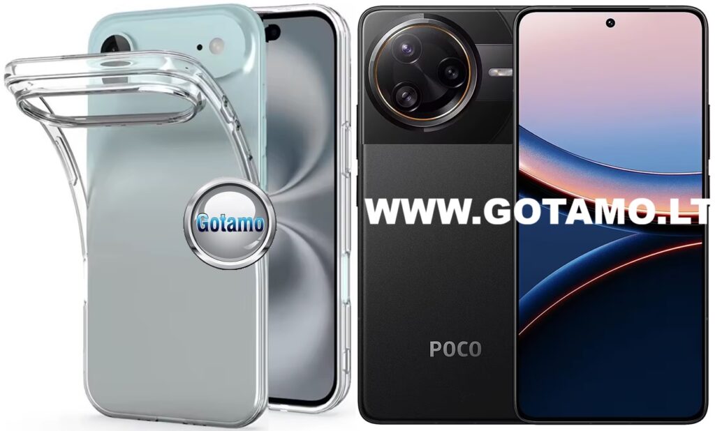 C-Clear skaidri nugarėlė Xiaomi Poco F7 Pro / Poco F7 Ultra