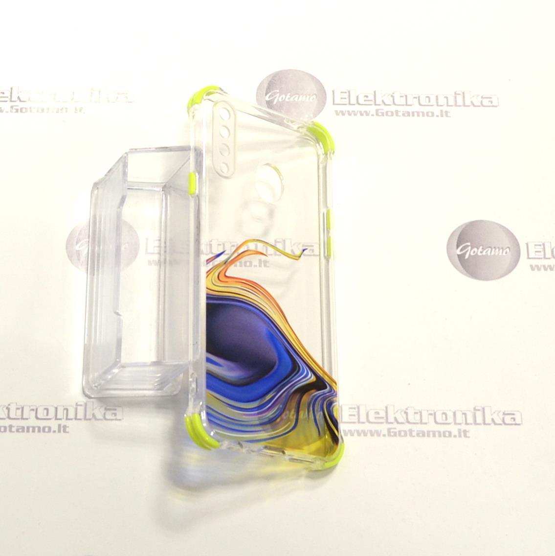 ColorWave dėklas nugarėlė Samsung Galaxy A20s telefonams geltonos spalvos 3 ColorWave dėklas Samsung Galaxy A20s – nuotrauka 3