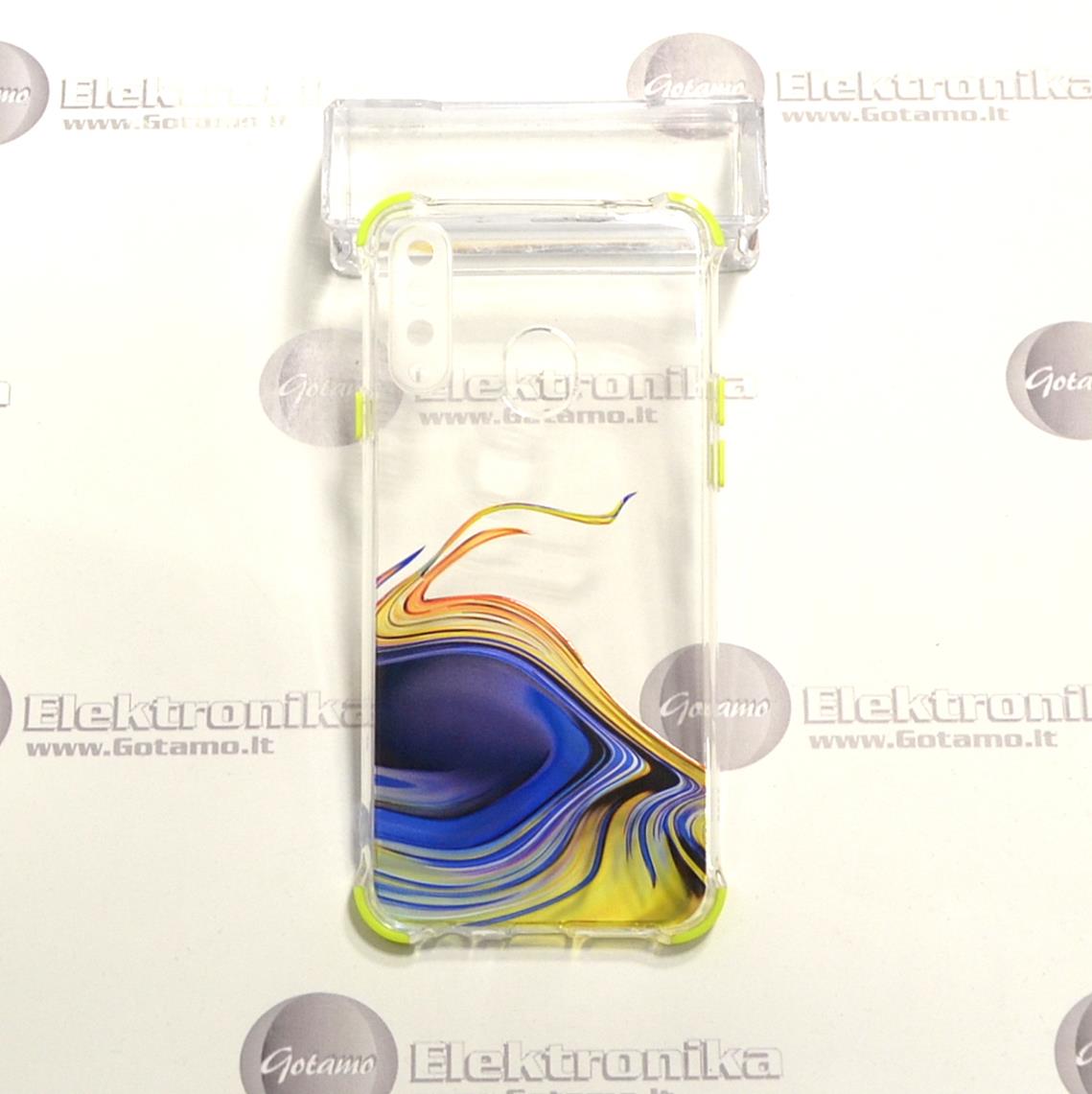 ColorWave dėklas nugarėlė Samsung Galaxy A20s telefonams geltonos spalvos 2 ColorWave dėklas Samsung Galaxy A20s – nuotrauka 2