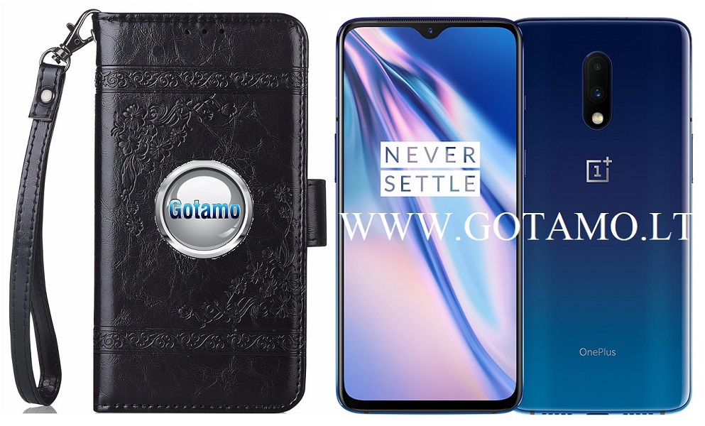 Corinth dėklas OnePlus 7 juodos spalvos