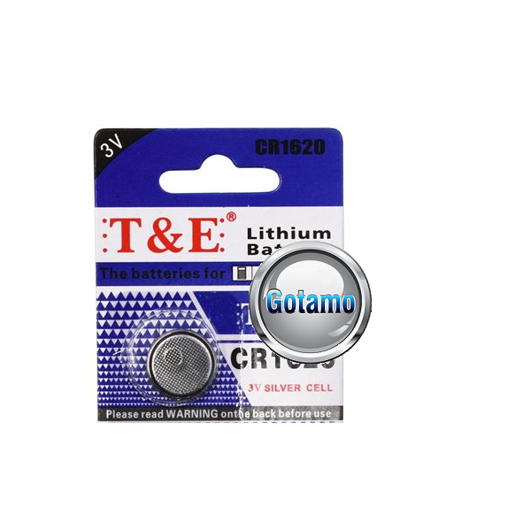 CR1620 baterija elementas T&E 1