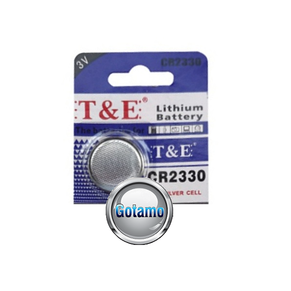 CR2330 baterija T&E 1