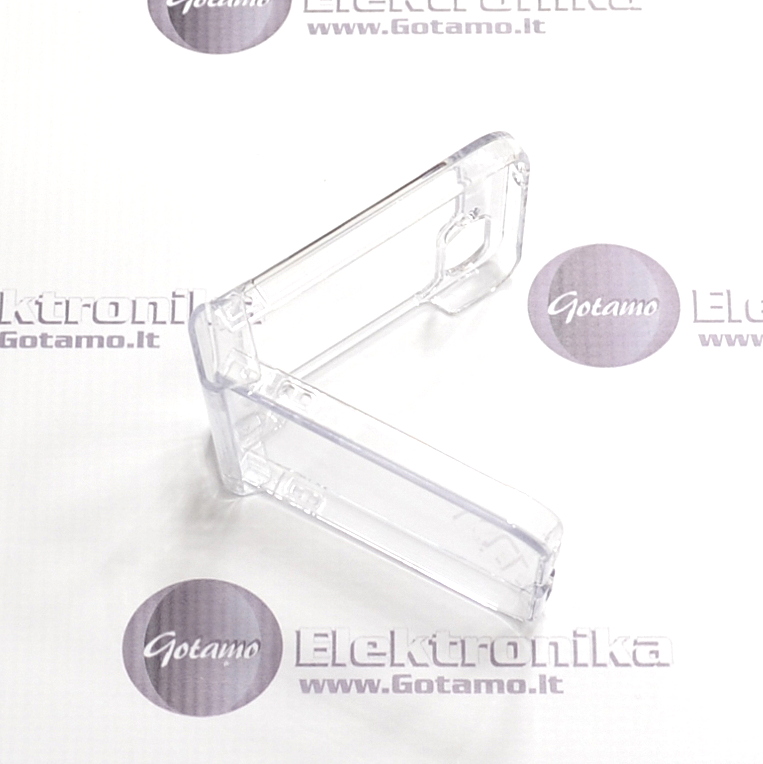 Crystal dėklas nugarėlė Samsung Galaxy Z Flip 6 mobiliajam telefonui skaidrus 3 Crystal dėklas Samsung Galaxy Z Flip 6 mobiliajam – nuotrauka 3