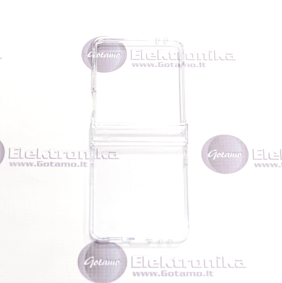 Crystal dėklas nugarėlė Samsung Galaxy Z Flip 7 telefonui skaidrus 2 Crystal dėklas Samsung Galaxy Z Flip 7 – nuotrauka 2