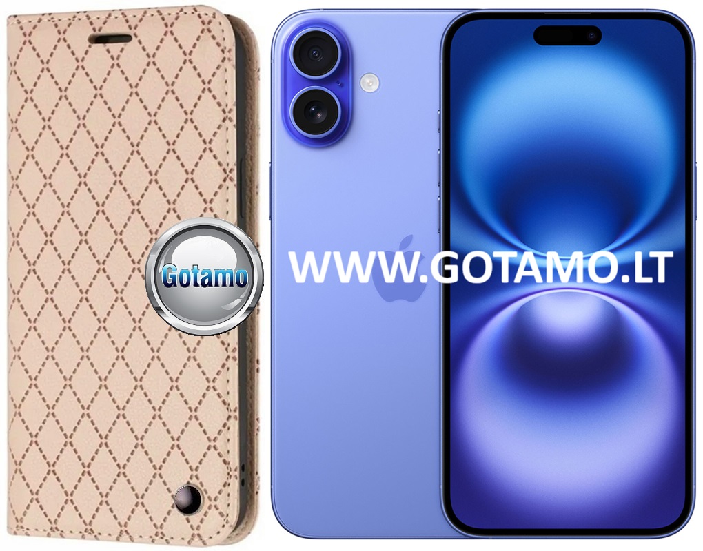 Magnetinis deklas knygele Apple iPhone 16 plus smelio