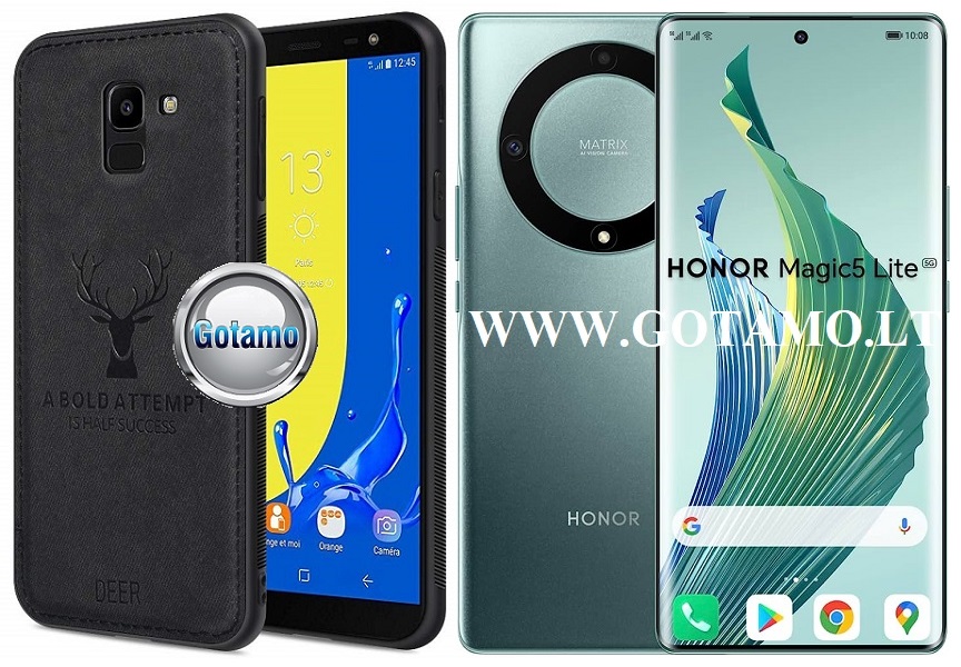 Honor X9a mobiliesiems telefonams juodos spalvos