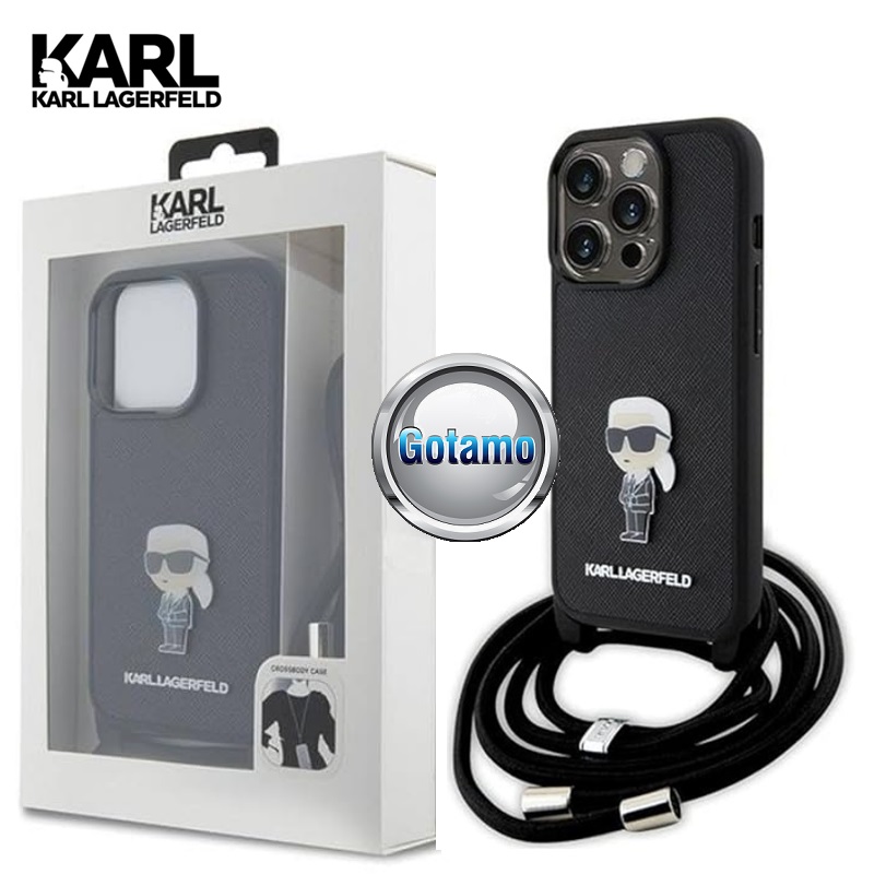 Lagerfeld style4 saffiano crossbody Apple iPhone 15 pro
