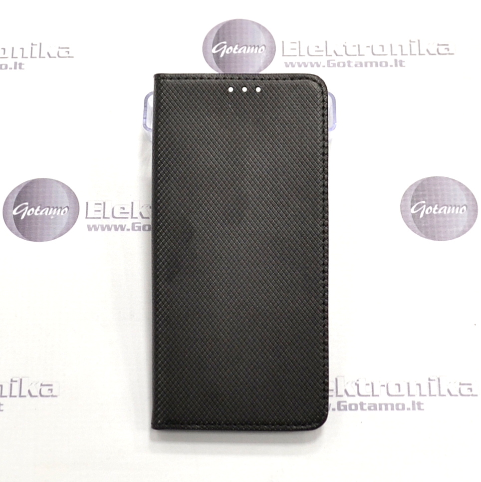 Dėklas knygutė Re-Grid magnetinis – Motorola Moto G86 / Moto G86 Power, juodos spalvos 2 Dėklas knygutė Re-Grid magnetinis Motorola Moto G86 – 2 nuotrauka