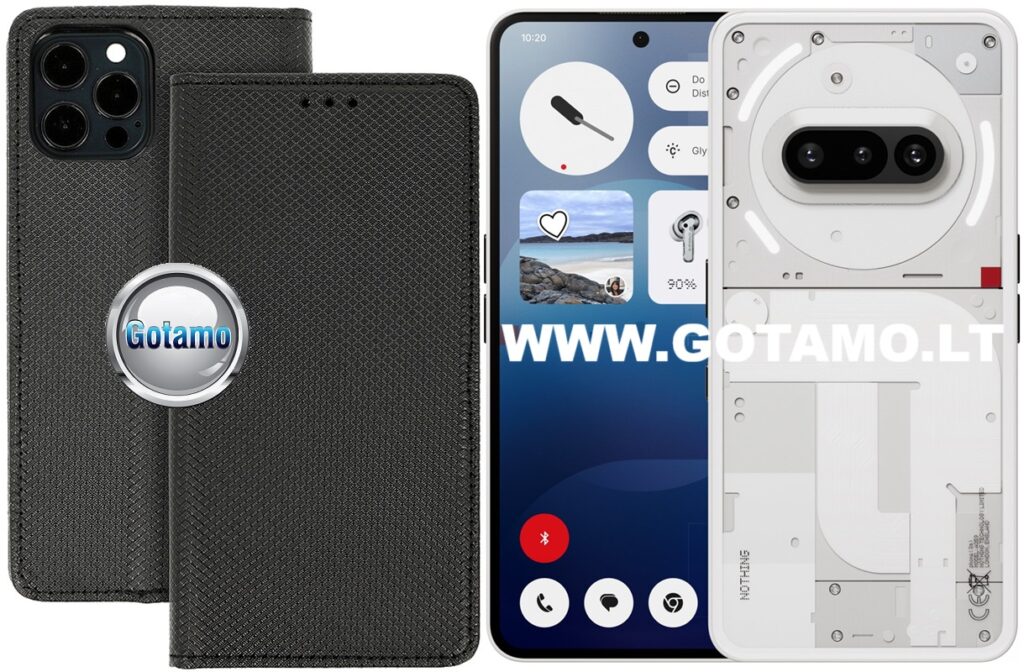 Atverčiamas dėklas Nothing Phone 3a Pro