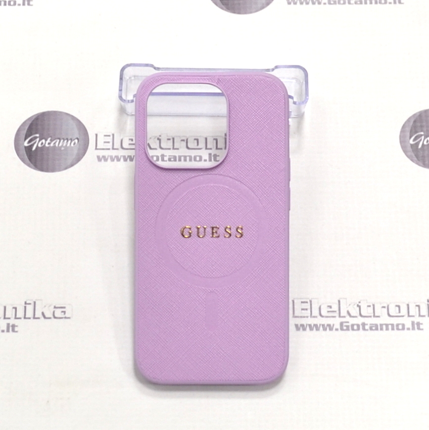 Dėklas nugarėlė GUESS Style4 su MagSafe – Apple iPhone 15 Pro 2 Deklas guess style4 magsafe Apple iPhone 15 pro 2
