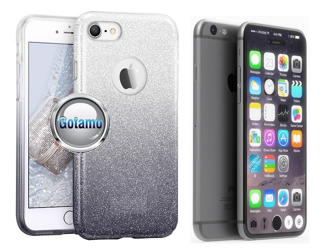 Apple iPhone 7 8 se 2020 2022 sidabrinis blizgus