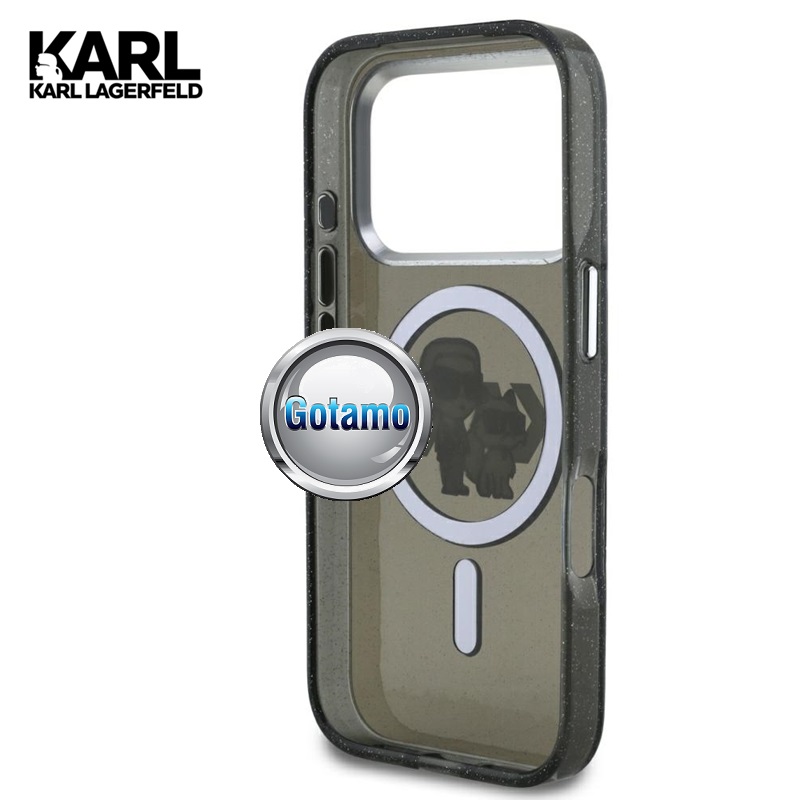 Dėklas nugarėlė Karl Lagerfeld Style6 su Choupette MagSafe – Apple iPhone 17 Pro 6 Lagerfeld style6 choupette magsafe Apple iPhone 17 pro 6