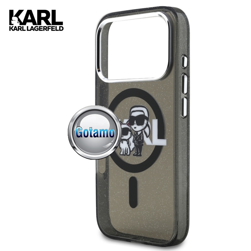 Dėklas nugarėlė Karl Lagerfeld Style6 su Choupette MagSafe – Apple iPhone 17 Pro 7 Lagerfeld style6 choupette magsafe Apple iPhone 17 pro 7