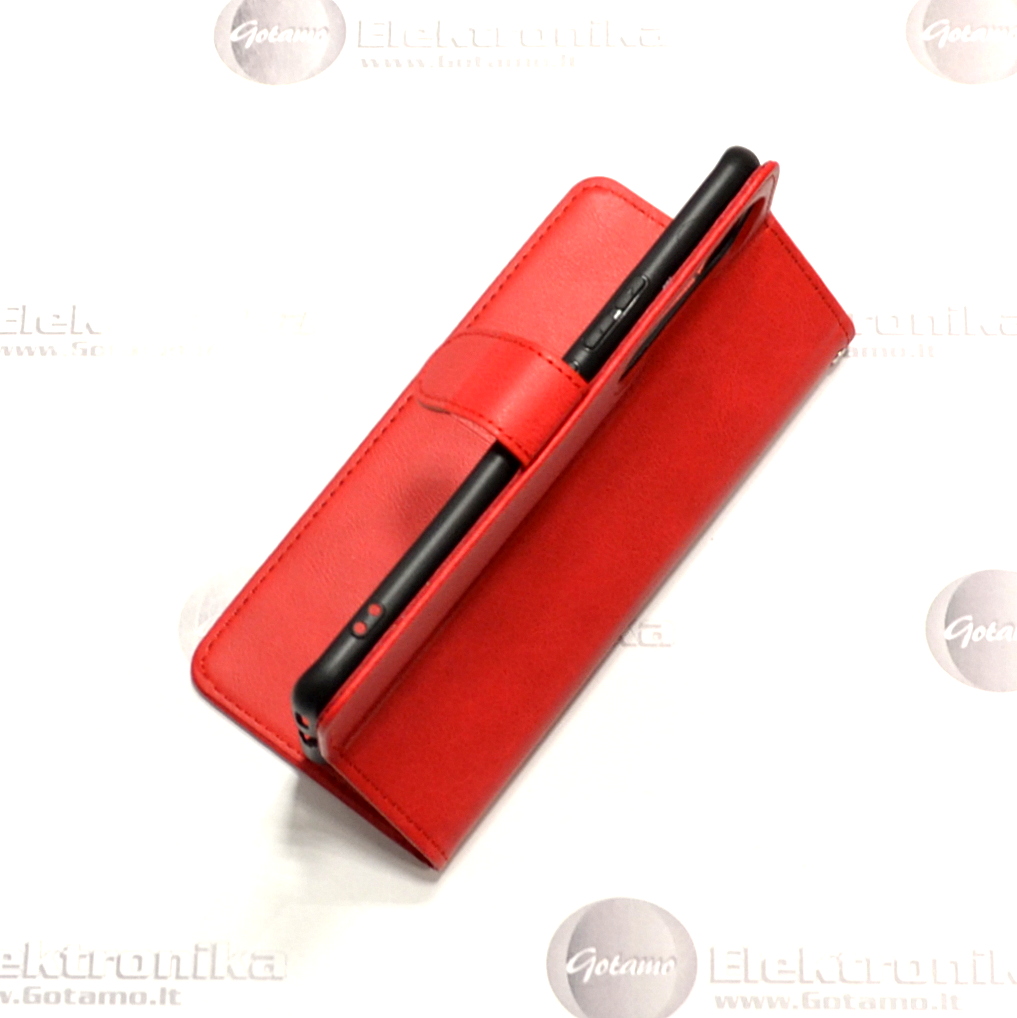 Diary Mate dėklas Honor 90 telefonui raudonos spalvos 6 Diary Mate dėklas Honor 90 telefonui raudonos spalvos - Image 6