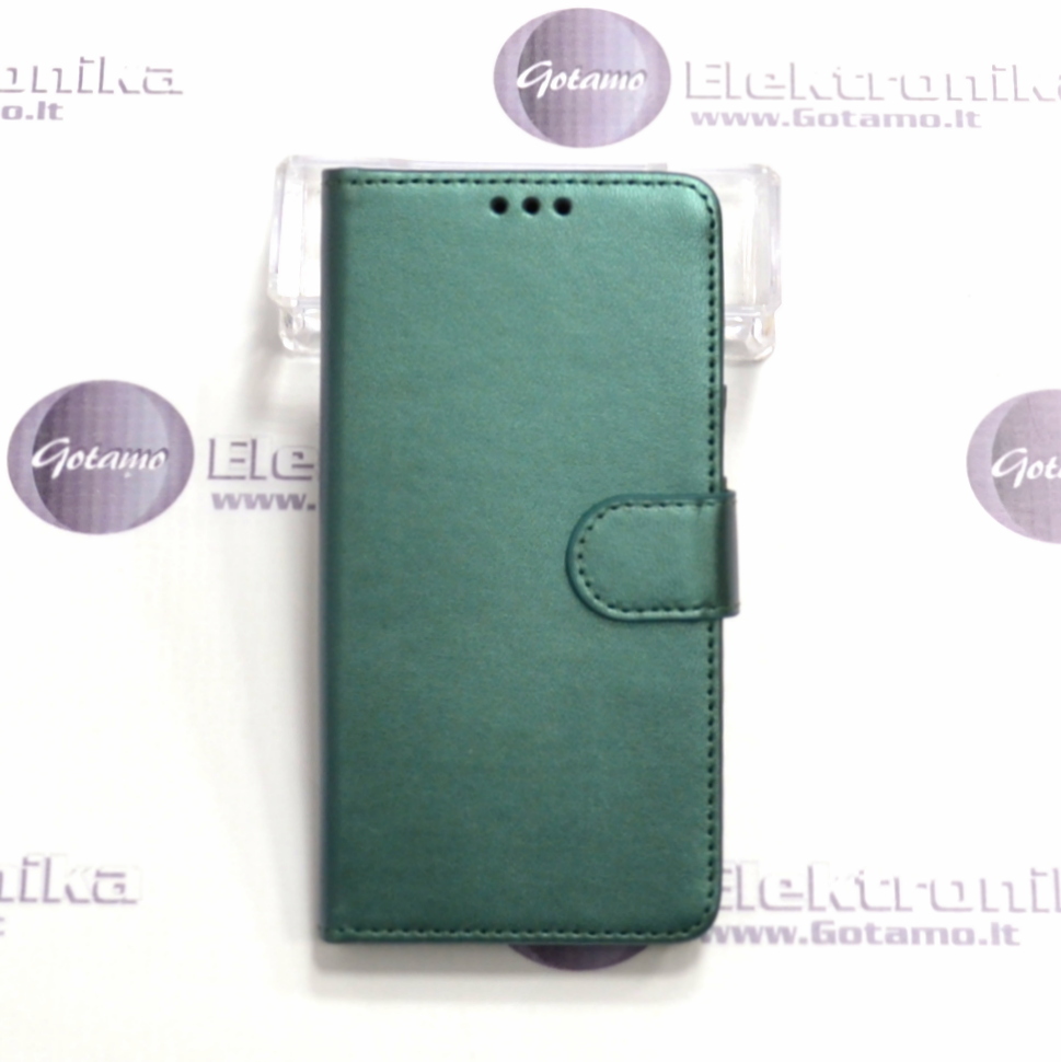 Diary Mate dėklas-knygutė Samsung Galaxy S25 telefonui (smaragdo žalios spalvos) 2 Diary Mate dėklas Samsung Galaxy S25 – nuotrauka 2