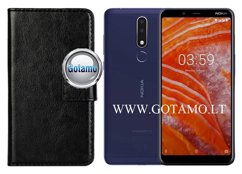 Diary Mate dėklas Nokia 3.1 Plus