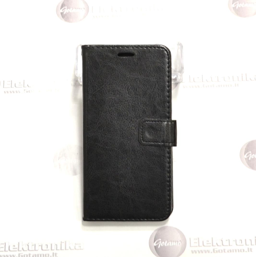 Diary Mate dėklas Nokia 3.1 Plus mobiliesiems telefonams juodos spalvos 2 Diary Mate dėklas Nokia 3.1 Plus – 2 nuotrauka