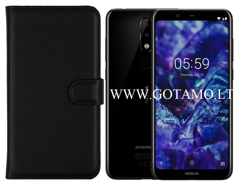 Diary Mate dėklas Nokia 5.1 Plus