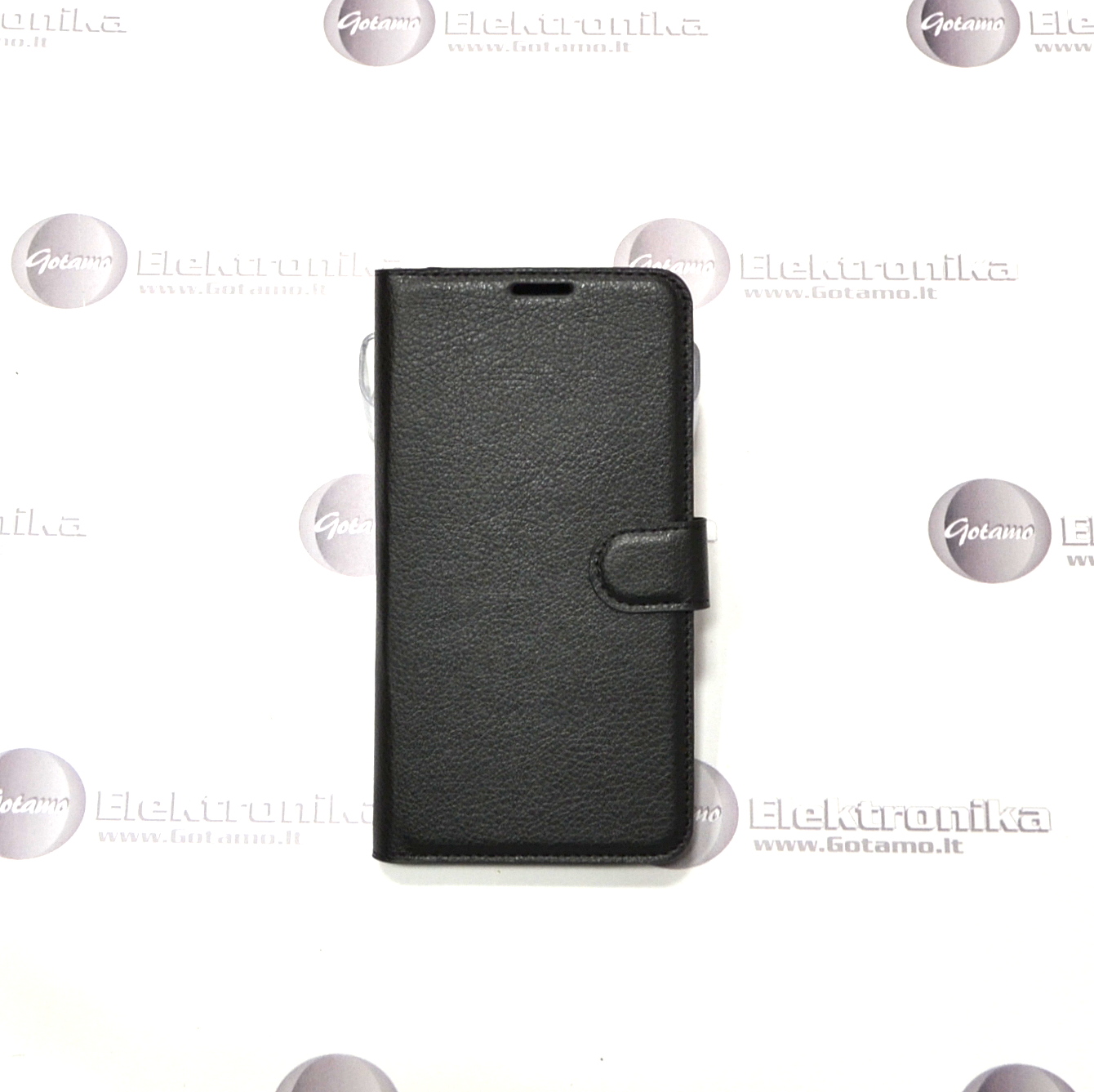 Diary Mate dėklas OnePlus 5T mobiliesiems telefonams juodos spalvos 2 Diary Mate dėklas OnePlus 5T juodos spalvos