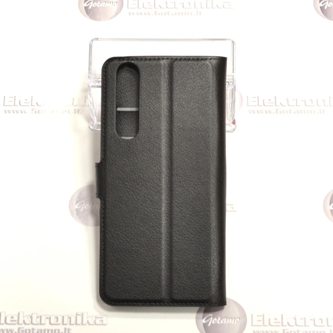 Diary Mate dėklas Sony Xperia 1 II mobiliesiems telefonams juodos spalvos 3 Diary Mate dėklas Sony Xperia 1 II apsauga telefonui Sony Xperia 1 II